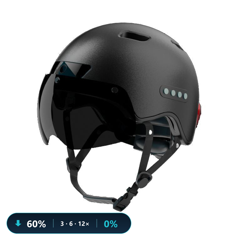 HA02D smart helmet - instalment plan available: 60% down, 3/6/12 payments, 0% interest__BADGE