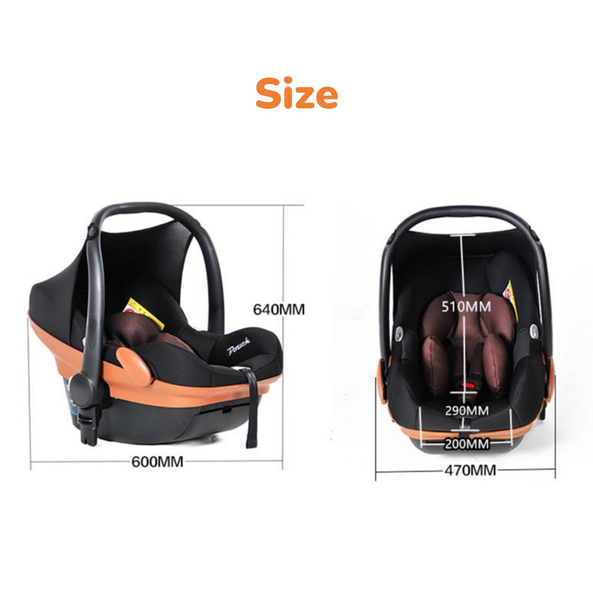 Q17 Baby Bassinet Car Seat for 0-12 Months Newborn Baby