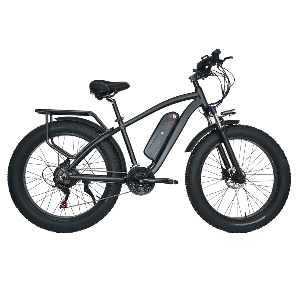 M26 750W Powerful Electric Bike 26 Inch Fat Tire Mountain Bike Snow Bike 48V 17Ah Lithium Battery Fast Speed