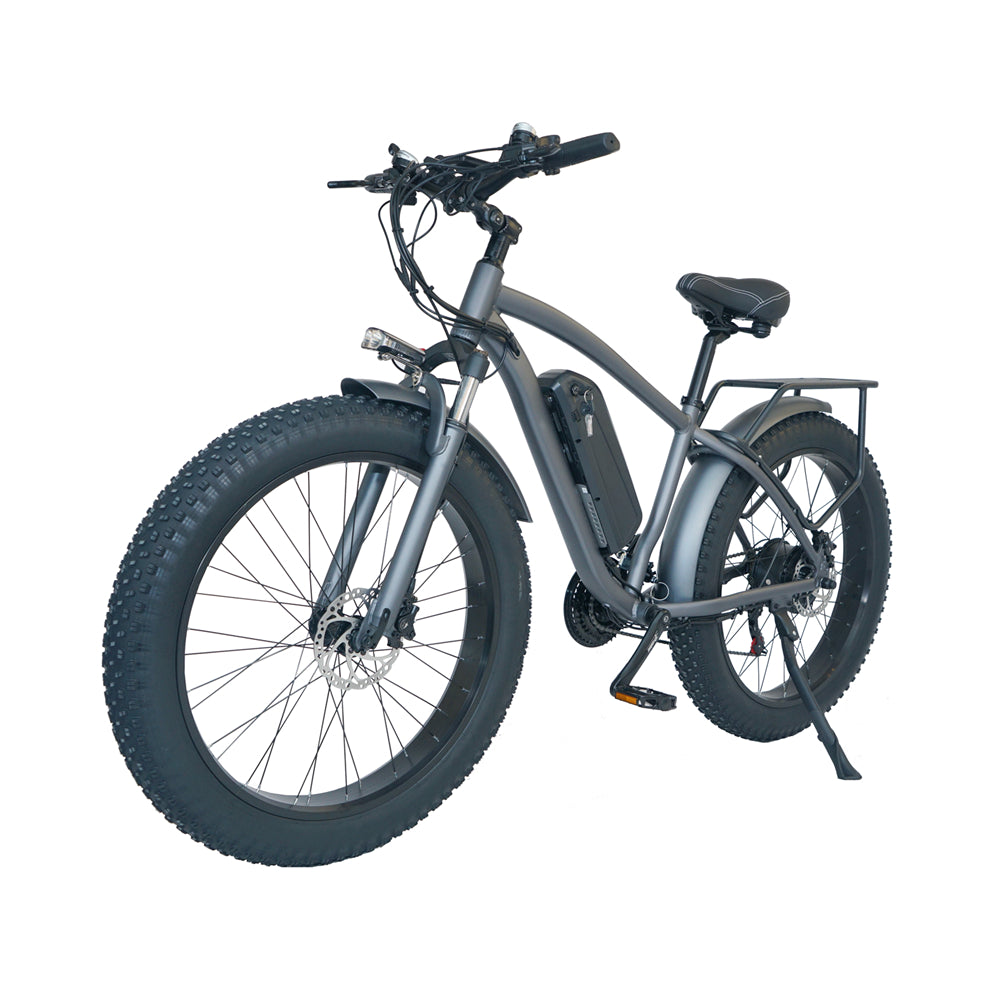 M26 750W Powerful Electric Bike 26 Inch Fat Tire Mountain Bike Snow Bike 48V 17Ah Lithium Battery Fast Speed