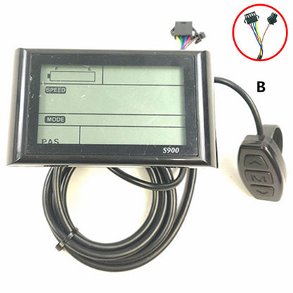 S900 Multifunctional LCD Display Bike Computer for Lankeleisi Electric Bike